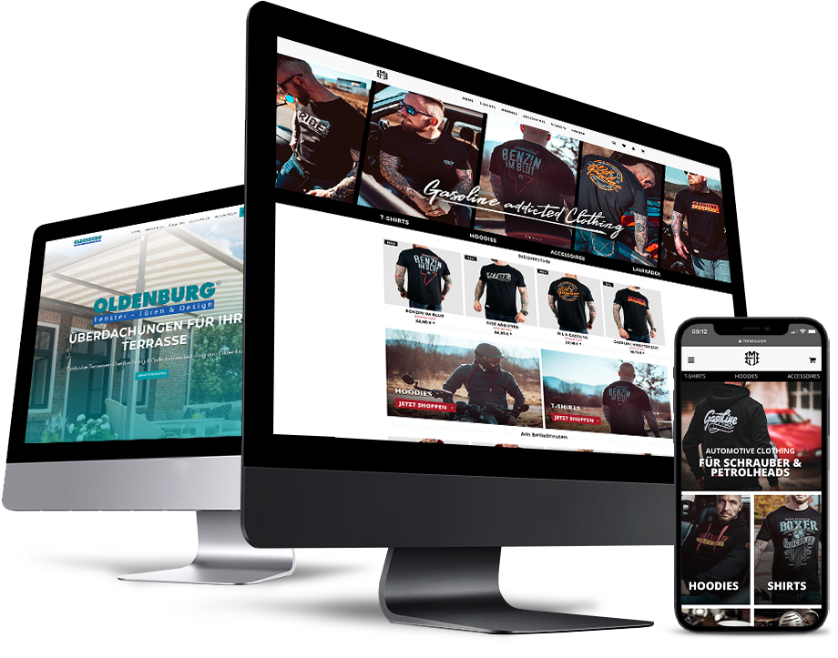 Responsive Webdesign & Onlineshop